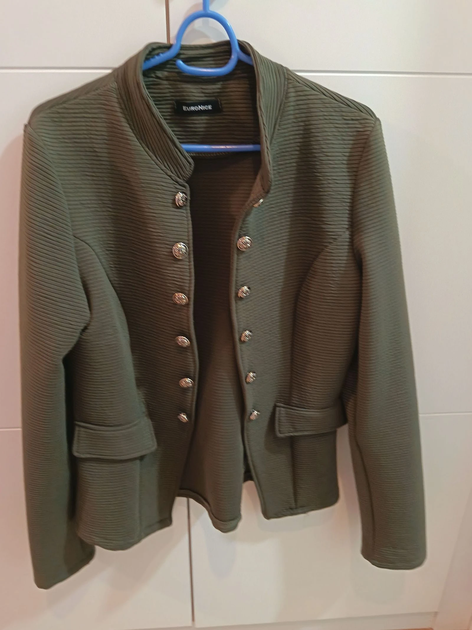 Casaco feminino ajustado verde – photo 2